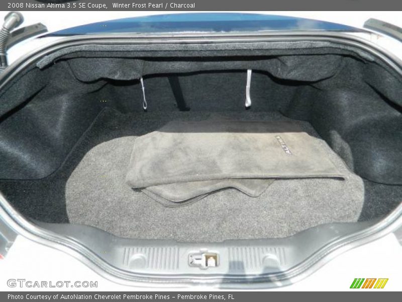 Winter Frost Pearl / Charcoal 2008 Nissan Altima 3.5 SE Coupe