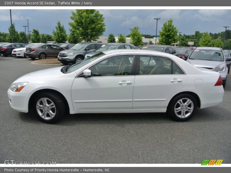 Taffeta White / Ivory 2007 Honda Accord SE Sedan