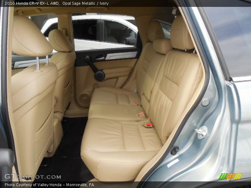 Opal Sage Metallic / Ivory 2010 Honda CR-V EX-L AWD