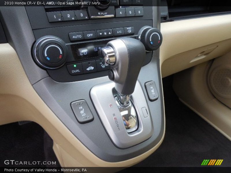 Opal Sage Metallic / Ivory 2010 Honda CR-V EX-L AWD