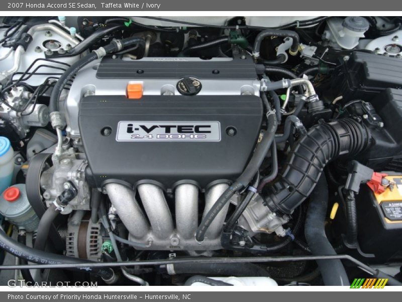  2007 Accord SE Sedan Engine - 2.4L DOHC 16V i-VTEC 4 Cylinder