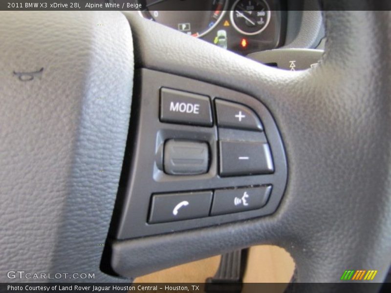 Alpine White / Beige 2011 BMW X3 xDrive 28i