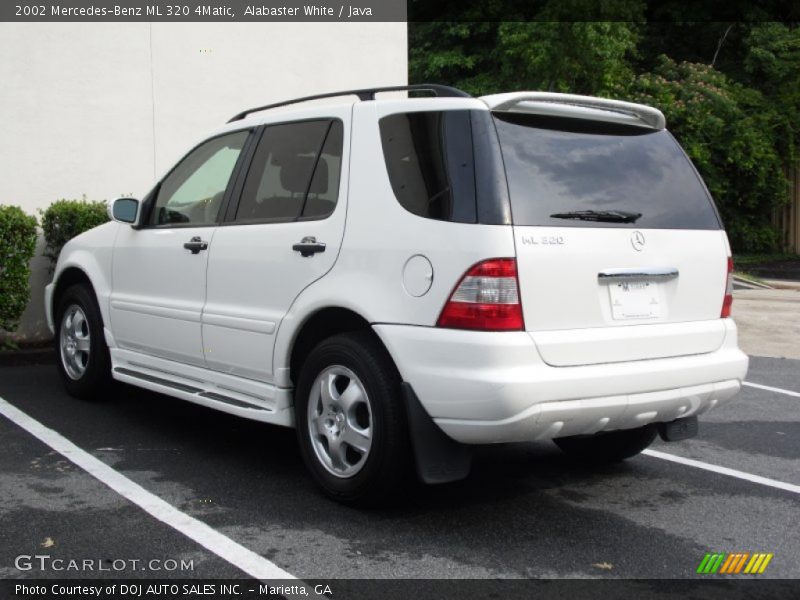 Alabaster White / Java 2002 Mercedes-Benz ML 320 4Matic