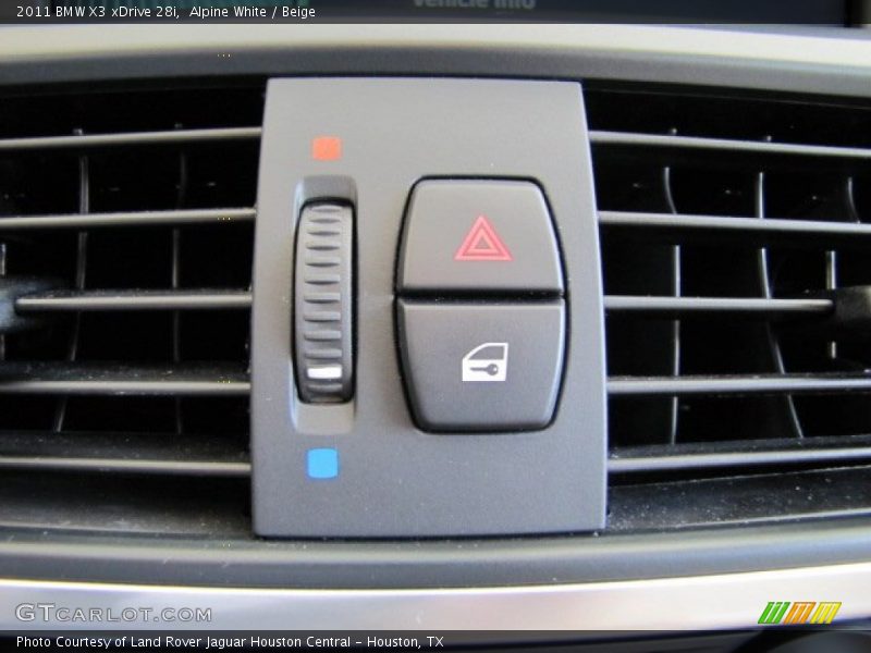 Alpine White / Beige 2011 BMW X3 xDrive 28i