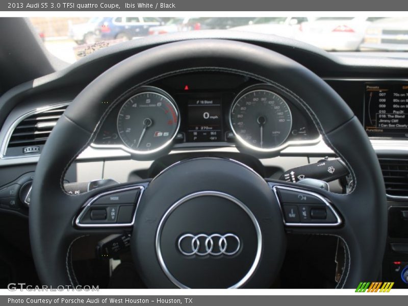 Ibis White / Black 2013 Audi S5 3.0 TFSI quattro Coupe
