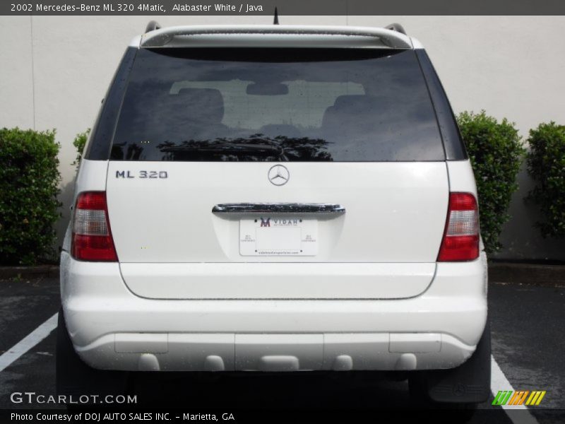 Alabaster White / Java 2002 Mercedes-Benz ML 320 4Matic