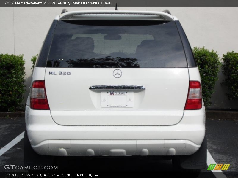 Alabaster White / Java 2002 Mercedes-Benz ML 320 4Matic