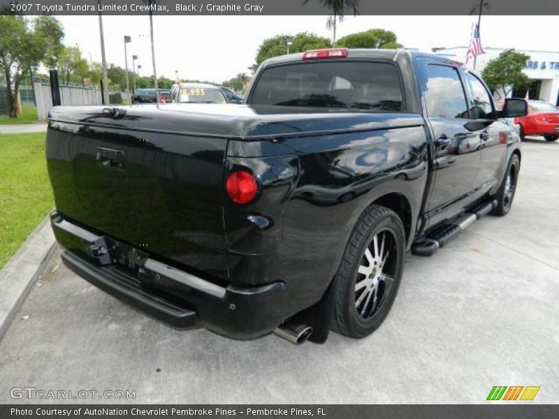 Black / Graphite Gray 2007 Toyota Tundra Limited CrewMax