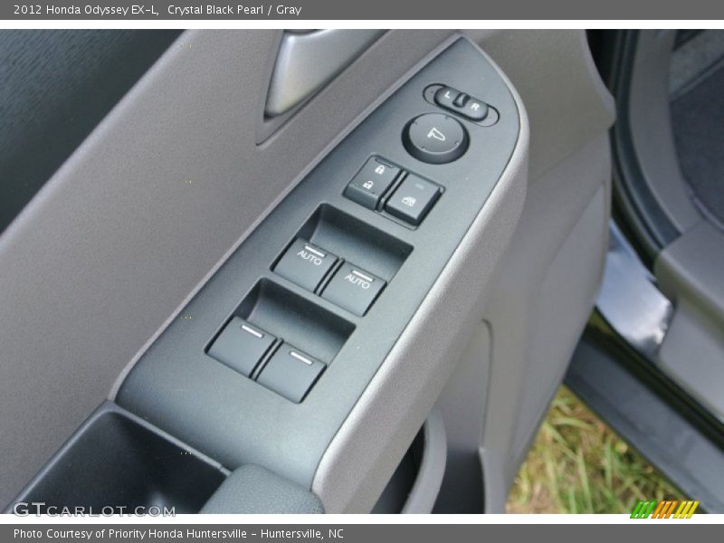Crystal Black Pearl / Gray 2012 Honda Odyssey EX-L