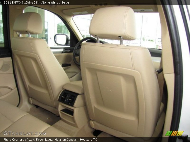 Alpine White / Beige 2011 BMW X3 xDrive 28i