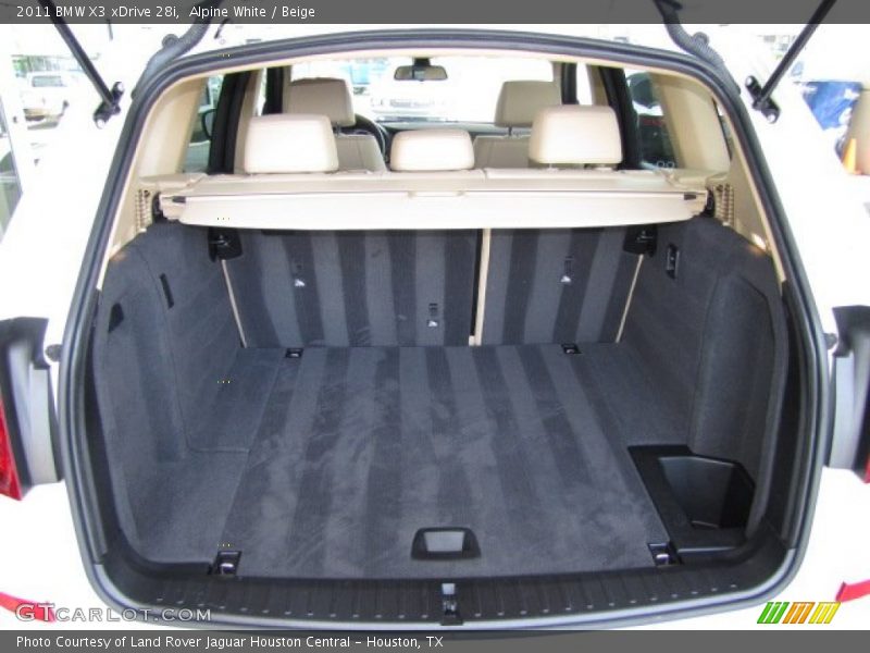 Alpine White / Beige 2011 BMW X3 xDrive 28i