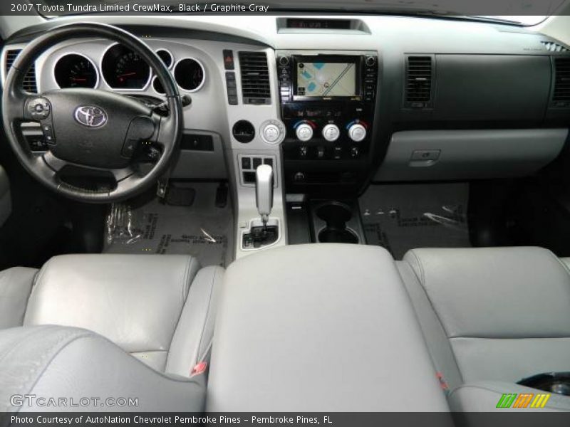 Black / Graphite Gray 2007 Toyota Tundra Limited CrewMax