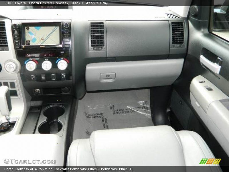 Black / Graphite Gray 2007 Toyota Tundra Limited CrewMax