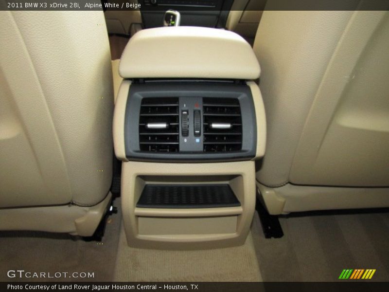 Alpine White / Beige 2011 BMW X3 xDrive 28i