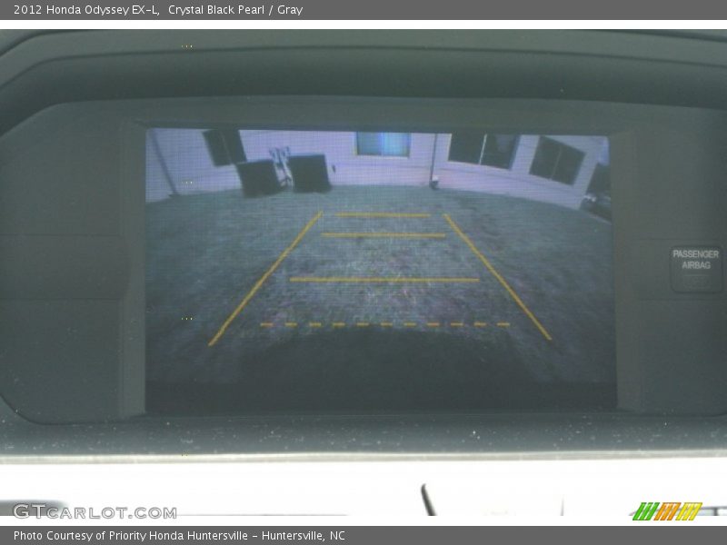 Crystal Black Pearl / Gray 2012 Honda Odyssey EX-L