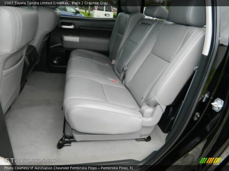 Black / Graphite Gray 2007 Toyota Tundra Limited CrewMax