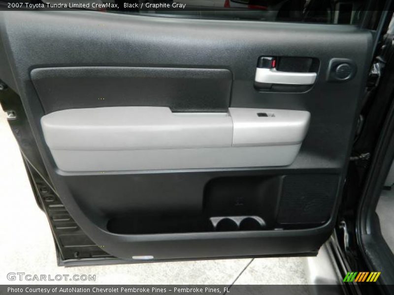 Black / Graphite Gray 2007 Toyota Tundra Limited CrewMax