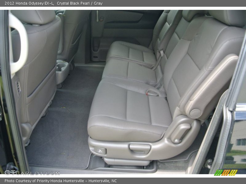 Crystal Black Pearl / Gray 2012 Honda Odyssey EX-L