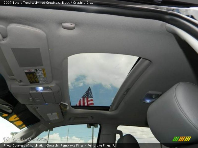 Black / Graphite Gray 2007 Toyota Tundra Limited CrewMax
