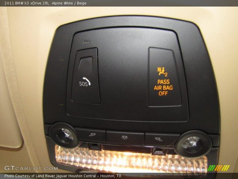 Alpine White / Beige 2011 BMW X3 xDrive 28i