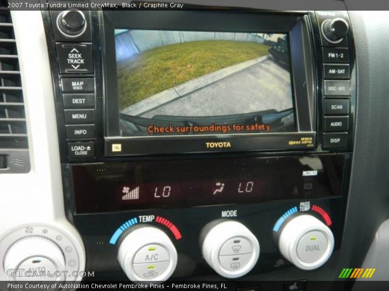 Black / Graphite Gray 2007 Toyota Tundra Limited CrewMax