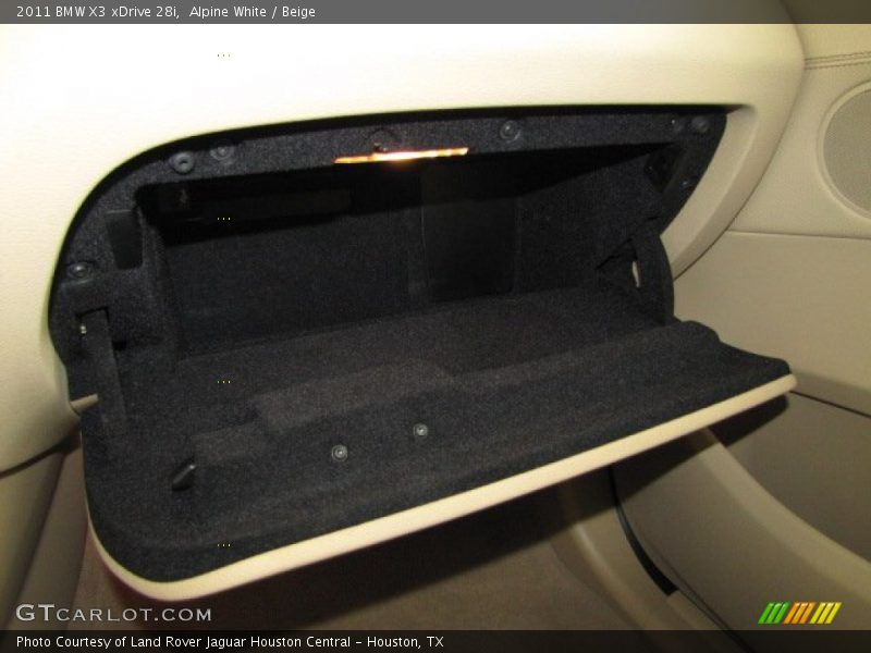 Alpine White / Beige 2011 BMW X3 xDrive 28i