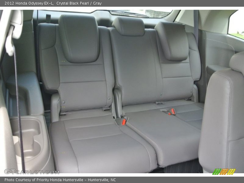 Crystal Black Pearl / Gray 2012 Honda Odyssey EX-L