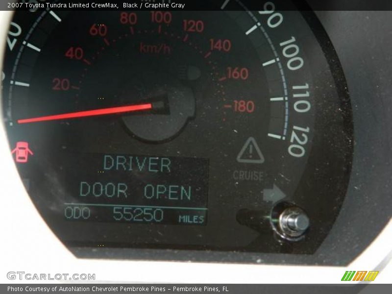Black / Graphite Gray 2007 Toyota Tundra Limited CrewMax