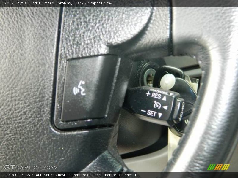 Black / Graphite Gray 2007 Toyota Tundra Limited CrewMax