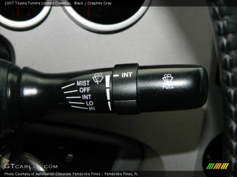 Black / Graphite Gray 2007 Toyota Tundra Limited CrewMax