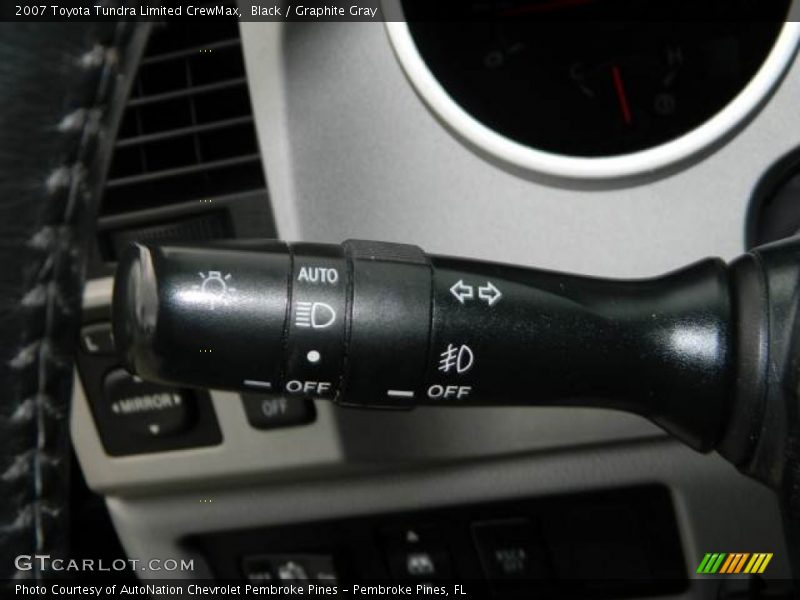 Black / Graphite Gray 2007 Toyota Tundra Limited CrewMax