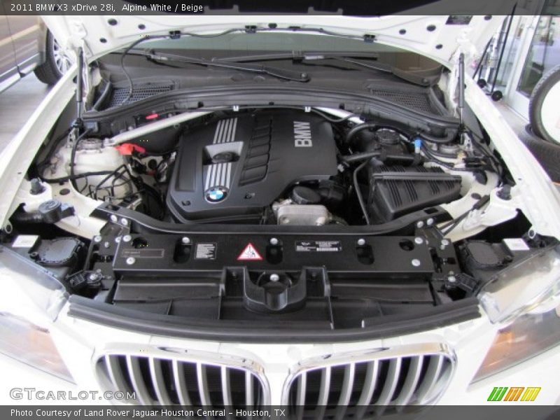 Alpine White / Beige 2011 BMW X3 xDrive 28i