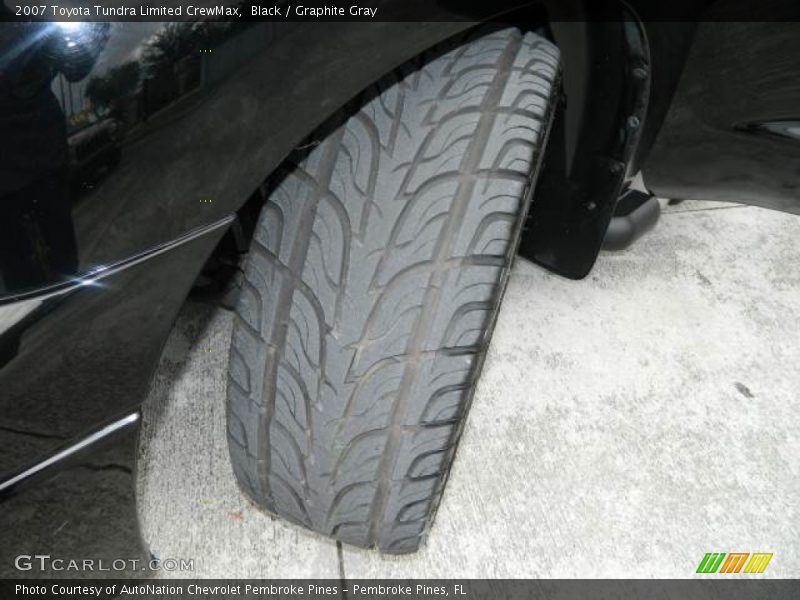 Black / Graphite Gray 2007 Toyota Tundra Limited CrewMax