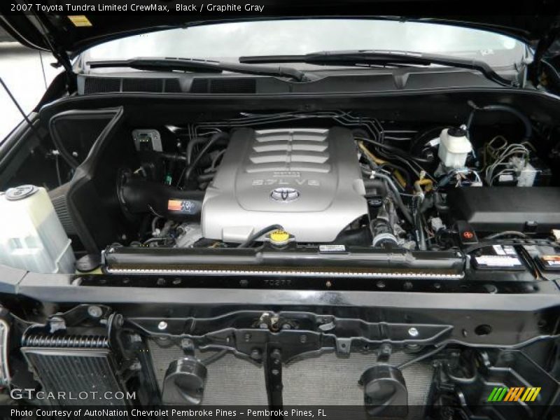 Black / Graphite Gray 2007 Toyota Tundra Limited CrewMax