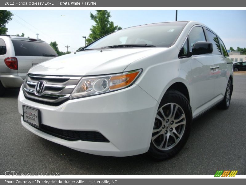 Taffeta White / Truffle 2012 Honda Odyssey EX-L