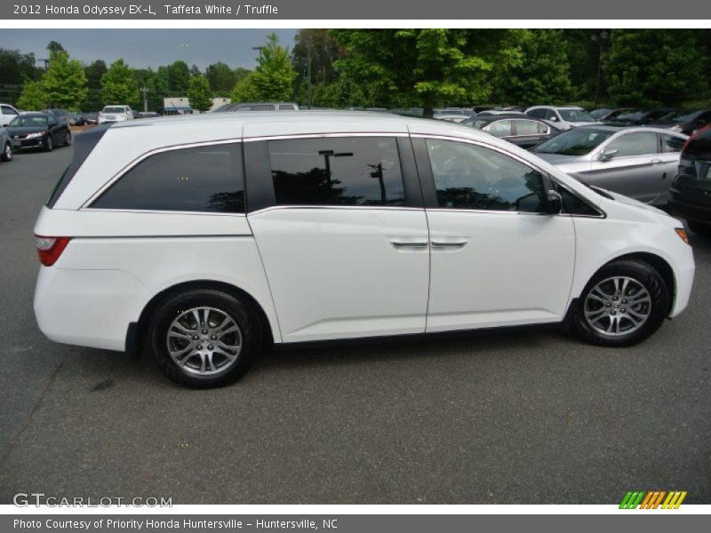 Taffeta White / Truffle 2012 Honda Odyssey EX-L