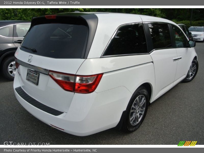 Taffeta White / Truffle 2012 Honda Odyssey EX-L