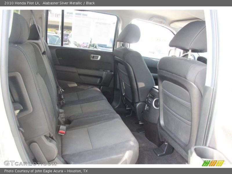 Alabaster Silver Metallic / Black 2010 Honda Pilot LX