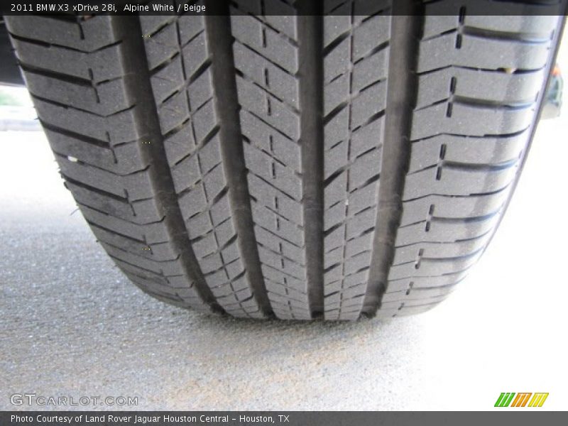 Alpine White / Beige 2011 BMW X3 xDrive 28i
