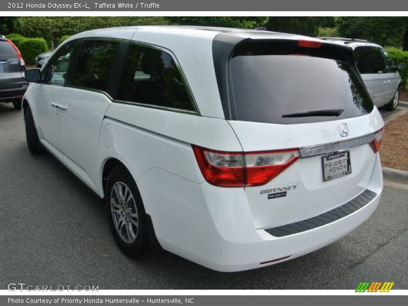 Taffeta White / Truffle 2012 Honda Odyssey EX-L