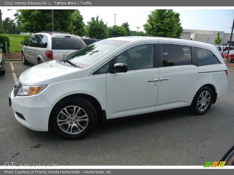 Taffeta White / Truffle 2012 Honda Odyssey EX-L
