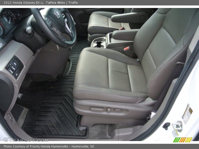 Taffeta White / Truffle 2012 Honda Odyssey EX-L
