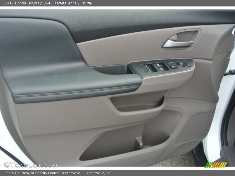 Taffeta White / Truffle 2012 Honda Odyssey EX-L