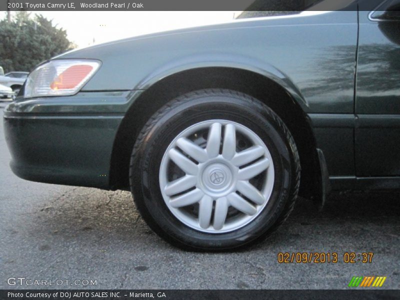Woodland Pearl / Oak 2001 Toyota Camry LE