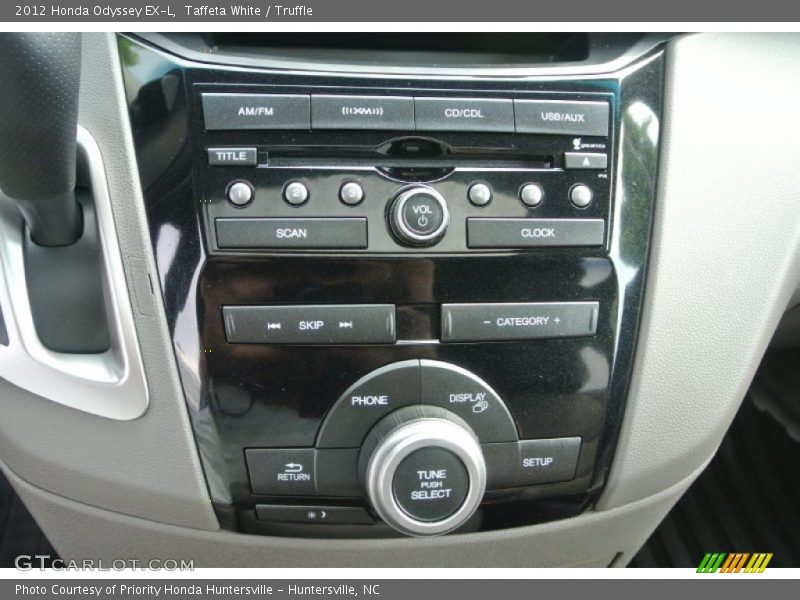 Taffeta White / Truffle 2012 Honda Odyssey EX-L