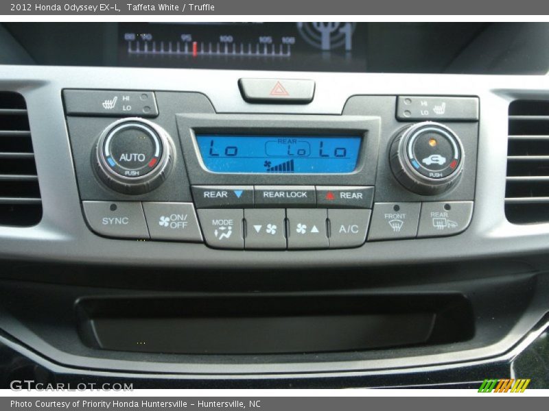 Taffeta White / Truffle 2012 Honda Odyssey EX-L