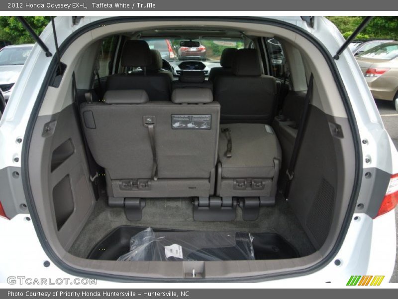 Taffeta White / Truffle 2012 Honda Odyssey EX-L