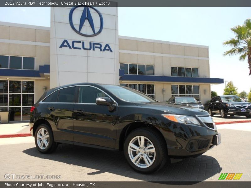 Crystal Black Pearl / Ebony 2013 Acura RDX Technology