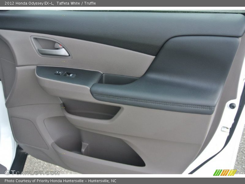 Taffeta White / Truffle 2012 Honda Odyssey EX-L