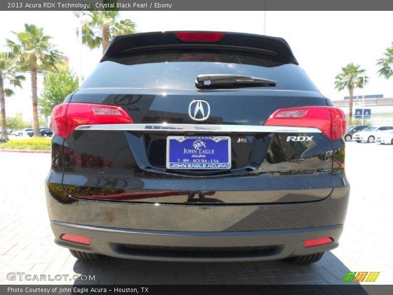 Crystal Black Pearl / Ebony 2013 Acura RDX Technology